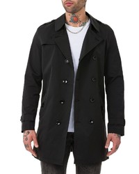 schwarzer Trenchcoat von Redbridge