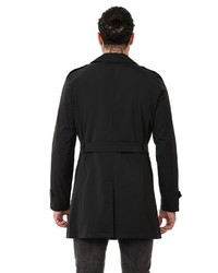 schwarzer Trenchcoat von Redbridge