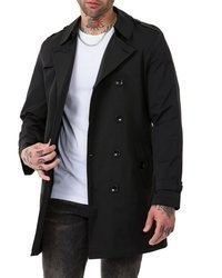 schwarzer Trenchcoat von Redbridge