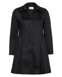 schwarzer Trenchcoat von SHEEGO STYLE