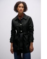 schwarzer Trenchcoat von STREET ONE