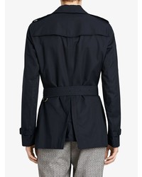 schwarzer Trenchcoat von Burberry