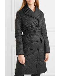 schwarzer Trenchcoat von Burberry