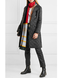 schwarzer Trenchcoat von Burberry