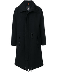 schwarzer Trenchcoat von Tom Rebl