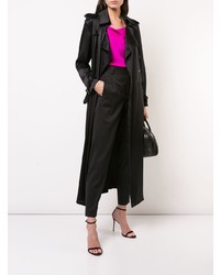 schwarzer Trenchcoat von Fleur Du Mal