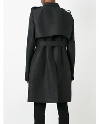 schwarzer Trenchcoat von Rick Owens