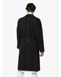 schwarzer Trenchcoat von Sulvam