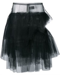 schwarzer Tüllrock von Simone Rocha