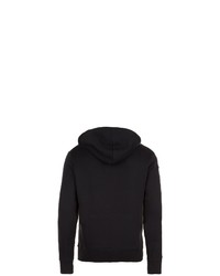 schwarzer und weißer bedruckter Pullover mit einem Kapuze von New Balance