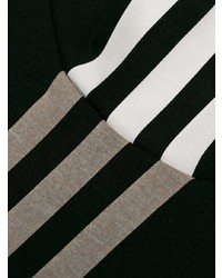 schwarzer und weißer bedruckter Rollkragenpullover von Y-3