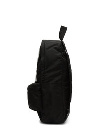 schwarzer und weißer bedruckter Segeltuch Rucksack von Off-White