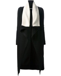 schwarzer und weißer Mantel von Alexander McQueen