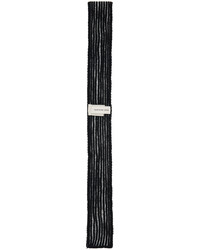 schwarzer und weißer Strick Schal von Feng Chen Wang