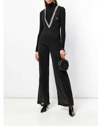 schwarzer verzierter Jumpsuit von Gcds