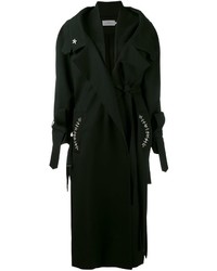 schwarzer verzierter Mantel von Preen by Thornton Bregazzi