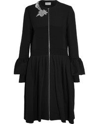 schwarzer verzierter Mantel von Preen by Thornton Bregazzi