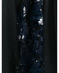 schwarzer verzierter Tüllrock von No.21