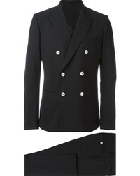 schwarzer Wollanzug von Dolce & Gabbana