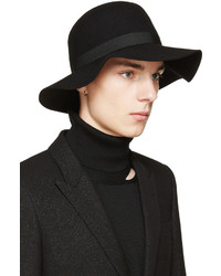 schwarzer Wollhut von CNC Costume National