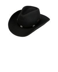 schwarzer Wollhut von Stetson