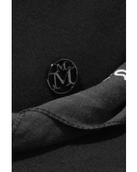 schwarzer Wollhut von Maison Michel