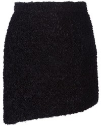 schwarzer Wollminirock von Dolce & Gabbana
