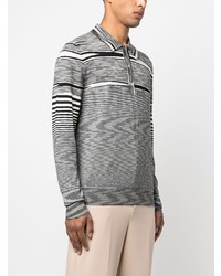 schwarzer Wollpolo pullover von Missoni