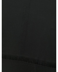schwarzer Wollschal von Emporio Armani