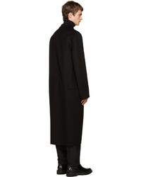 schwarzer Wollüberzug von Jil Sander