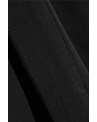 schwarzes ärmelloses Oberteil aus Chiffon von Diane von Furstenberg