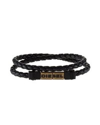 schwarzes Armband von Diesel