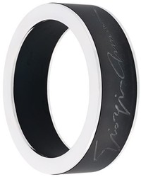schwarzes Armband von Giorgio Armani