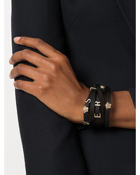 schwarzes Armband von Versace