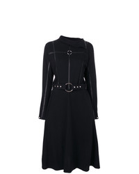 schwarzes ausgestelltes Kleid von Alyx