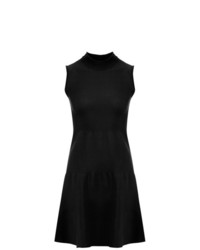schwarzes ausgestelltes Kleid von Egrey