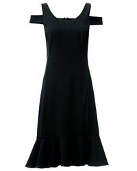schwarzes ausgestelltes Kleid von Heine