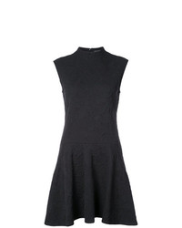 schwarzes ausgestelltes Kleid von Josie Natori