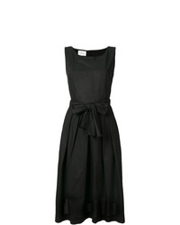 schwarzes ausgestelltes Kleid von Marcha