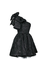 schwarzes ausgestelltes Kleid von MSGM