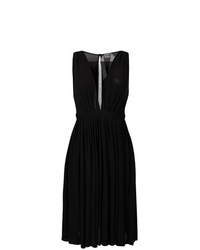 schwarzes ausgestelltes Kleid von N°21