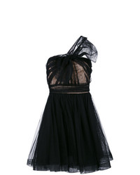 schwarzes ausgestelltes Kleid von RED Valentino