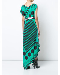 schwarzes Ballkleid mit Rüschen von Dvf Diane Von Furstenberg