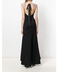 schwarzes Ballkleid von Temperley London