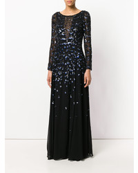 schwarzes Ballkleid von Temperley London