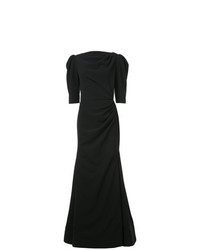 schwarzes Ballkleid von Christian Siriano