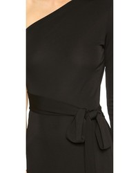 schwarzes Ballkleid von Diane von Furstenberg