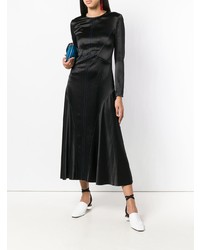 schwarzes Ballkleid von Cédric Charlier