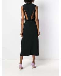 schwarzes Ballkleid von Victoria Beckham