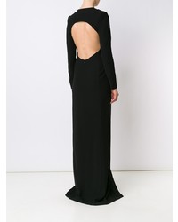 schwarzes Ballkleid von Mugler